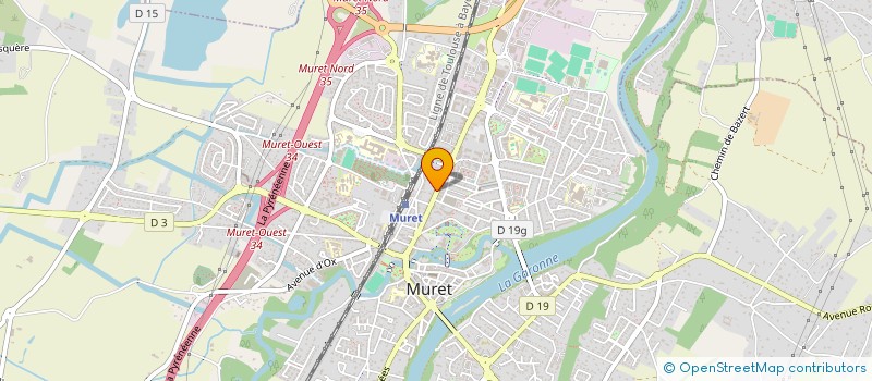 localisation de l'entreprise VALEX à MURET