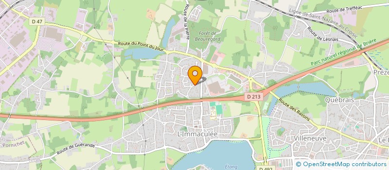 localisation de l'entreprise VALEX  SAINT-NAZAIRE