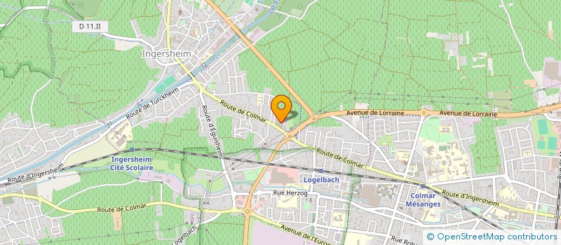 localisation de l'entreprise VALEX  INGERSHEIM