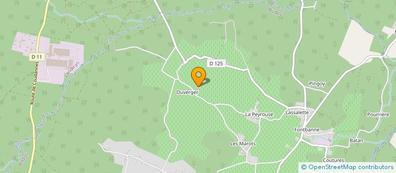 localisation de l'entreprise VALEX NORCA  BUDOS