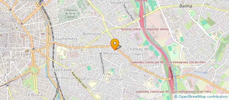 localisation de l'entreprise VALEXIA à TOULOUSE
