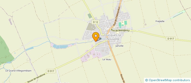 localisation de l'entreprise VALEXIMMO  OUCQUES LA NOUVELLE