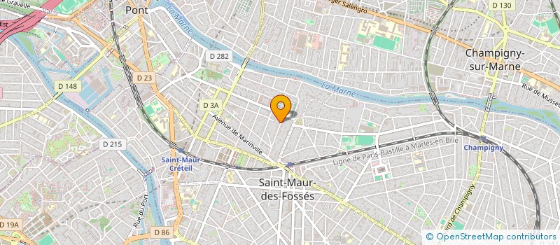 localisation de l'entreprise VALEYRE KAHLOUCHE à SAINT-MAUR-DES-FOSSES