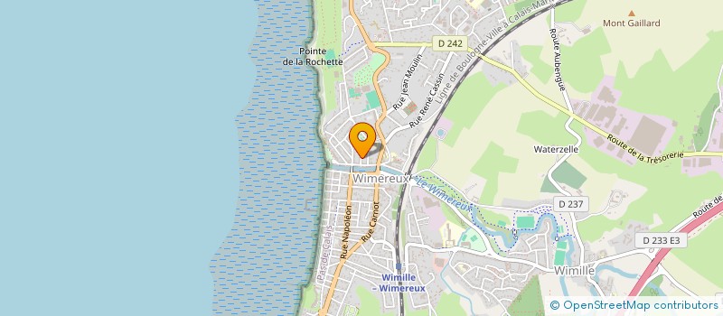 localisation de l'entreprise VALFAB  WIMEREUX