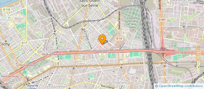 localisation de l'entreprise VALFAD INVESTISSEMENT à SAINT-OUEN-SUR-SEINE
