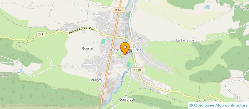 localisation de l'entreprise VALFAI à LAROQUE-D'OLMES
