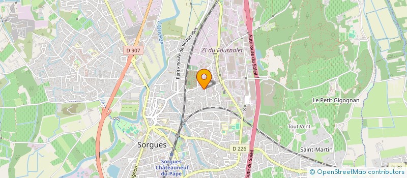 localisation de l'entreprise VALFIBOIS SERVICES à SORGUES