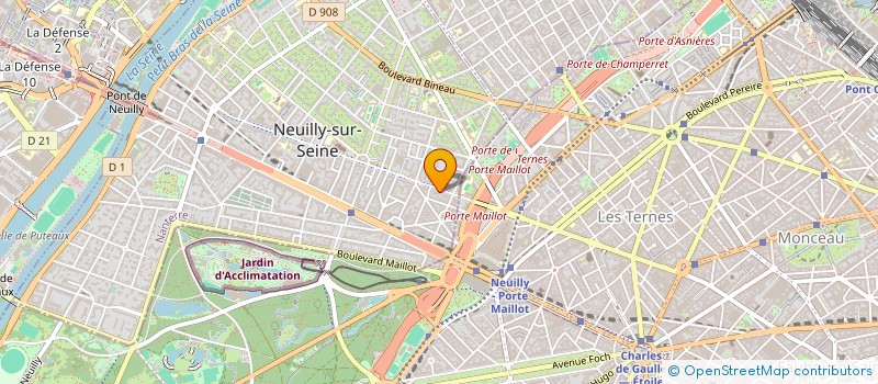 localisation de l'entreprise VALFLEURPIE à NEUILLY-SUR-SEINE