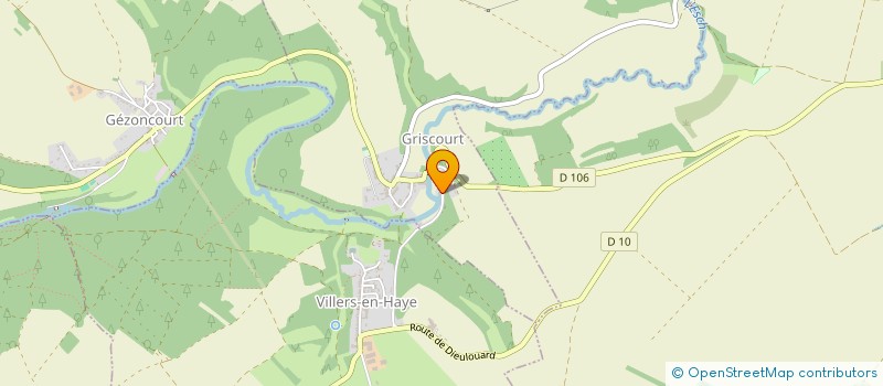 localisation de l'entreprise VALFLORA  GRISCOURT