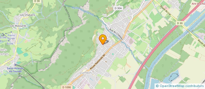 localisation de l'entreprise VALFLORI  LUMBIN