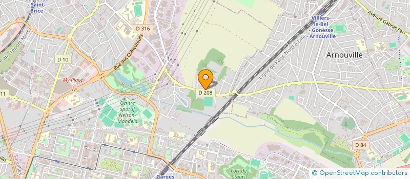 localisation de l'entreprise VALFLORID  GARGES-LES-GONESSE