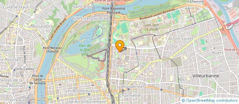 localisation de l'entreprise VALFLUTECH  VILLEURBANNE