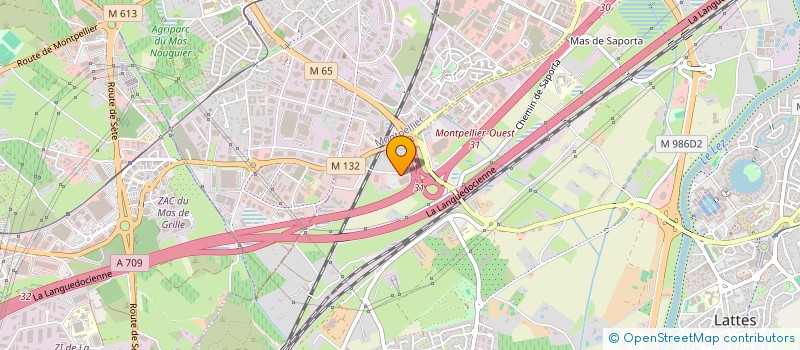 localisation de l'entreprise VALFOR à LATTES