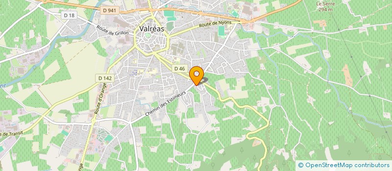 localisation de l'entreprise VALFOR à VALREAS