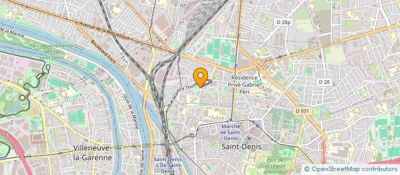 localisation de l'entreprise VALFOR CONSULTING à SAINT-DENIS