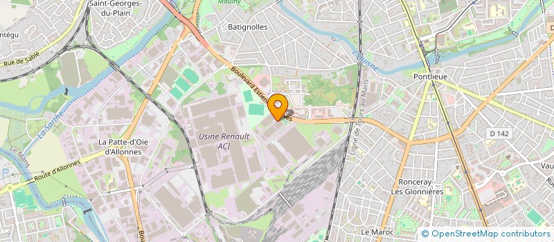 localisation de l'entreprise VALFRAMBERT 61  LE MANS