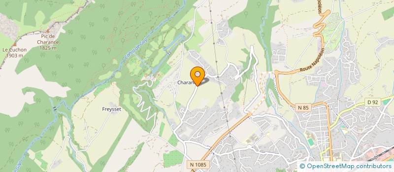 localisation de l'entreprise VALFRANCA  GAP