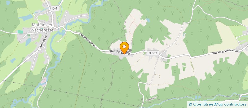 localisation de l'entreprise VALFY INVEST  LOMONT