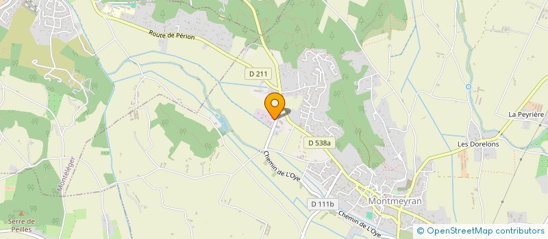 localisation de l'entreprise VALGAB  MONTMEYRAN