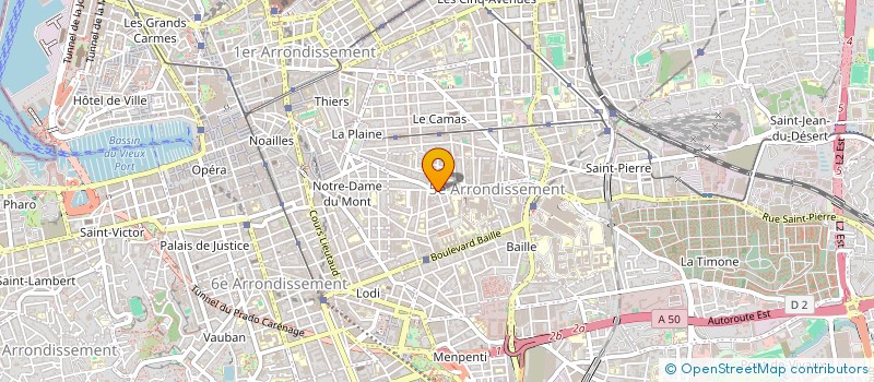 localisation de l'entreprise VALGAB RENOVATION à MARSEILLE