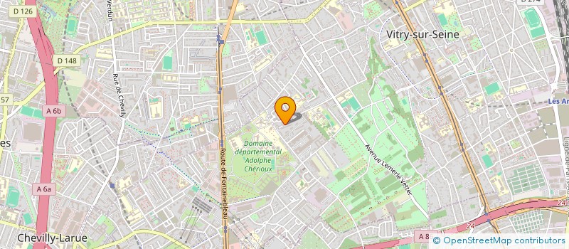 localisation de l'entreprise VALGAU à VITRY-SUR-SEINE