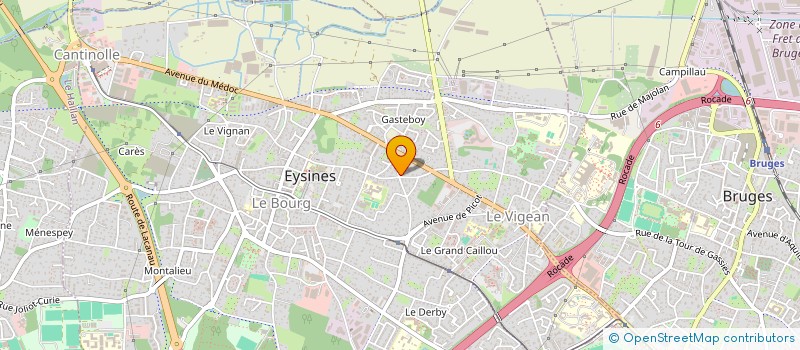 localisation de l'entreprise VALGAUTIM  EYSINES
