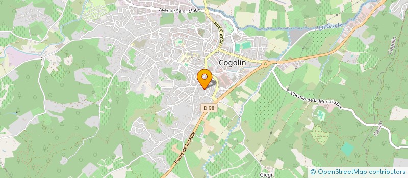 localisation de l'entreprise VALGER à GRIMAUD
