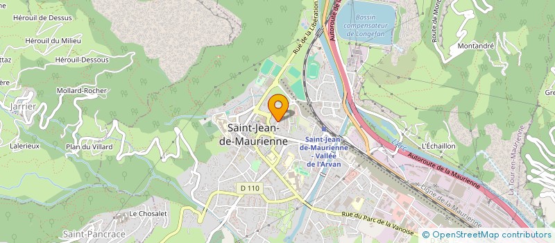 localisation de l'entreprise VALGIMAU à SAINT-JEAN-DE-MAURIENNE