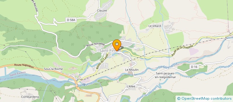 localisation de l'entreprise VALGOD'ASS  SAINT-FIRMIN