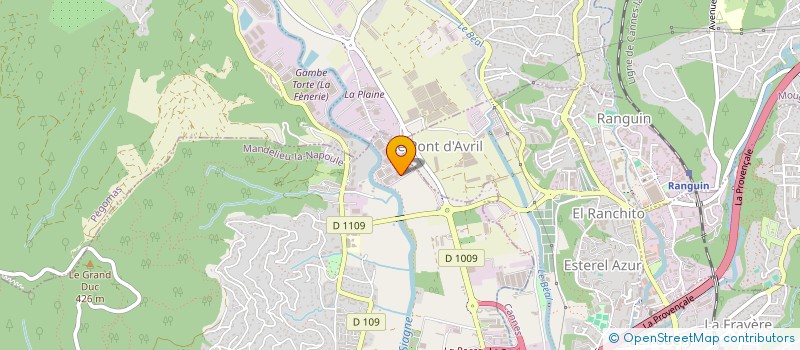 localisation de l'entreprise VALGORA SERVICES  MANDELIEU-LA-NAPOULE