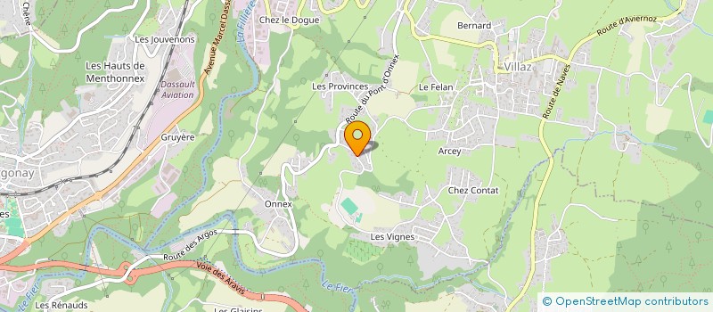 localisation de l'entreprise VALGREEN à VILLAZ