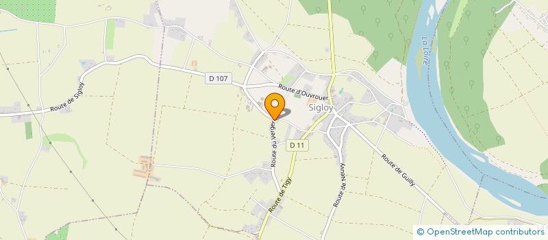 localisation de l'entreprise VALGREMI à SIGLOY