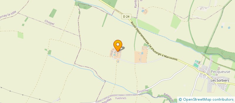 localisation de l'entreprise VALGRIND  PECQUEUSE