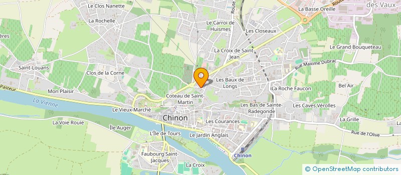 localisation de l'entreprise VALHALLA  CHINON