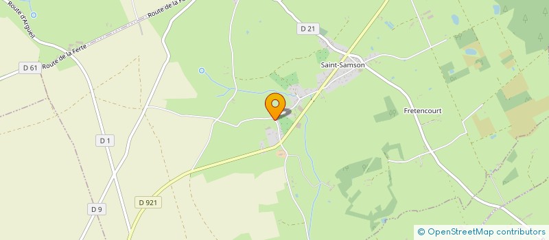 localisation de l'entreprise VALHALLA IMMO  LA FERTE-SAINT-SAMSON