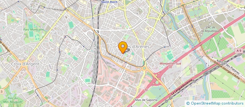localisation de l'entreprise VALHATECH à MONTPELLIER