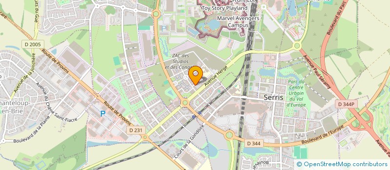 localisation de l'entreprise VALHEUREUX  CHESSY