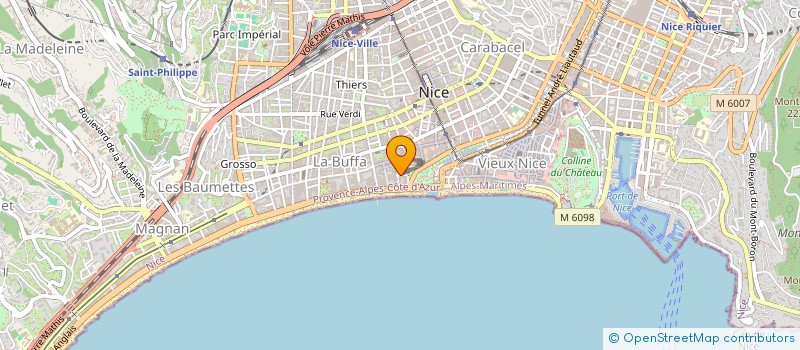 localisation de l'entreprise VALHOIS à NICE