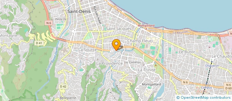 localisation de l'entreprise VALI à SAINT-DENIS