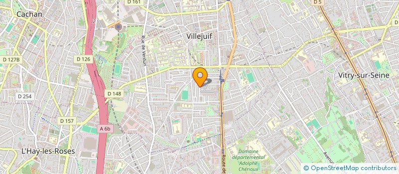 localisation de l'entreprise VALIAN SERVICE EXPRESS à VILLEJUIF