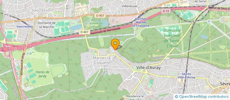 localisation de l'entreprise VALIANS TECHNOLOGIES à MARNES-LA-COQUETTE