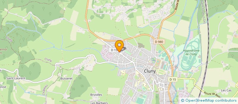localisation de l'entreprise VALIAU-LESAGE à CLUNY