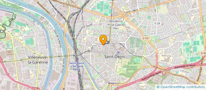 localisation de l'entreprise VALIBAT à SAINT-DENIS