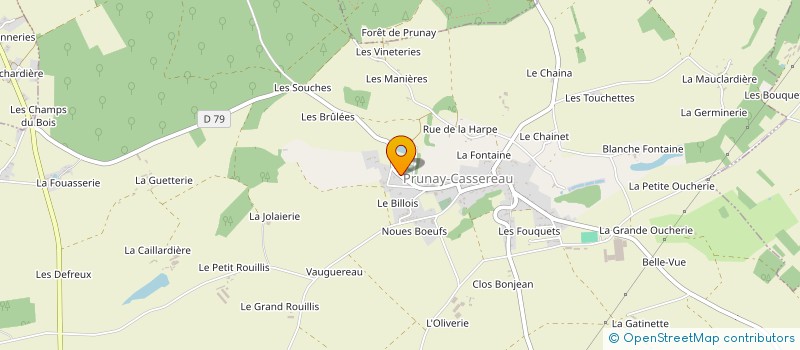 localisation de l'entreprise VALIBUS à PRUNAY-CASSEREAU
