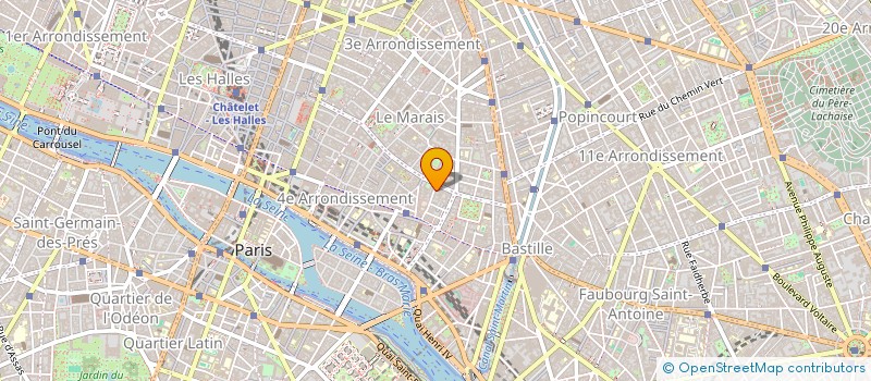 localisation de l'entreprise VALICIA FRANCE à PARIS