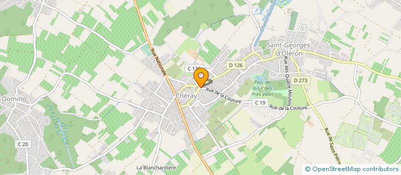 localisation de l'entreprise VALICOM à SAINT-GEORGES-D'OLERON