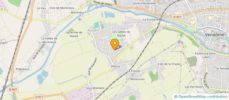 localisation de l'entreprise VALIDACRIS  NAVEIL