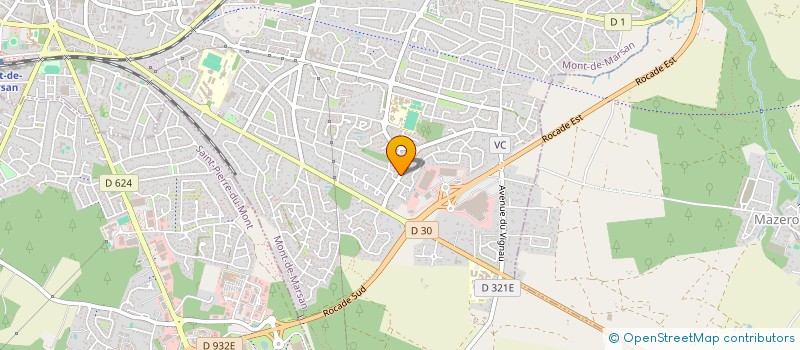 localisation de l'entreprise VALIDADA  MONT-DE-MARSAN