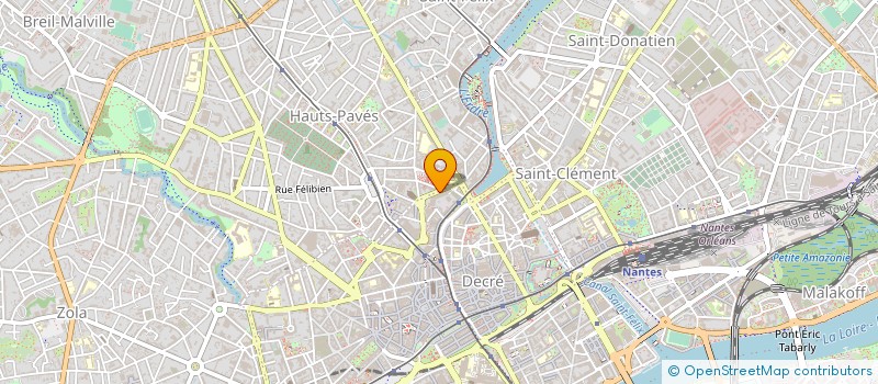 localisation de l'entreprise VALIDIS à NANTES