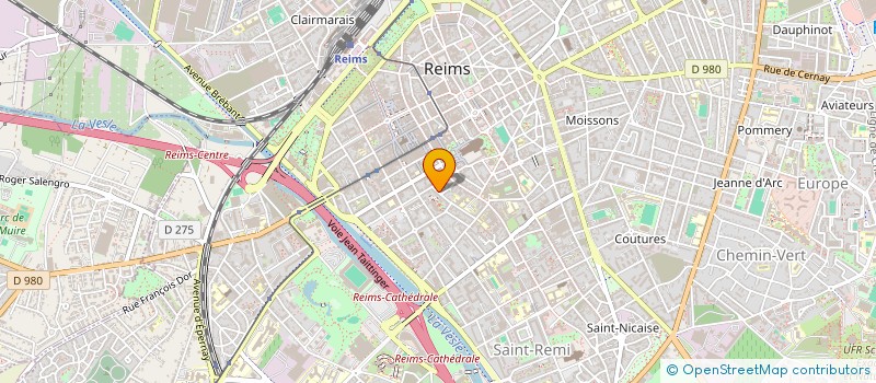 localisation de l'entreprise VALIDYLLE  REIMS